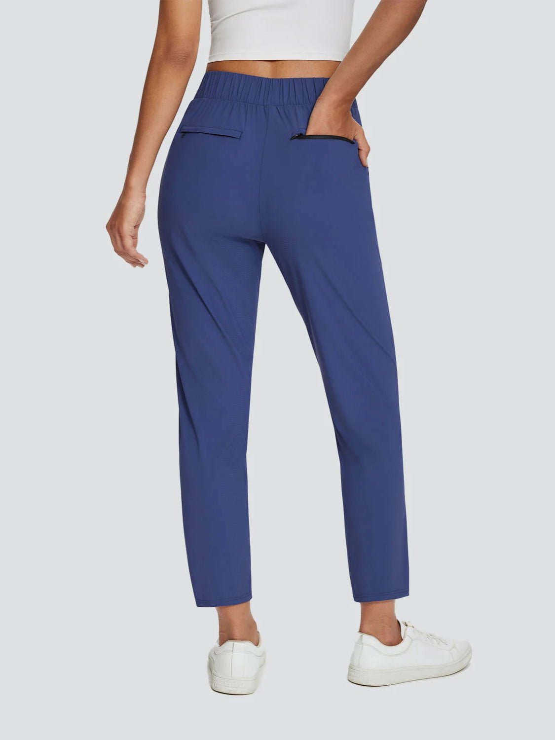 Lina – Pantaloni Slim Fit Comodi con Vita Elasticizzata