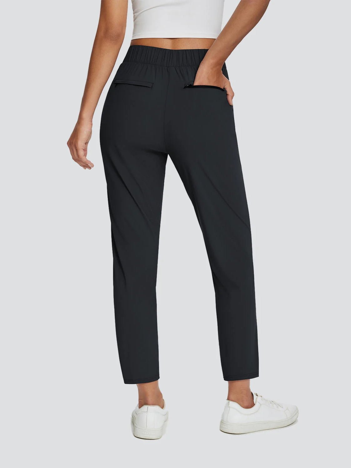 Lina – Pantaloni Slim Fit Comodi con Vita Elasticizzata