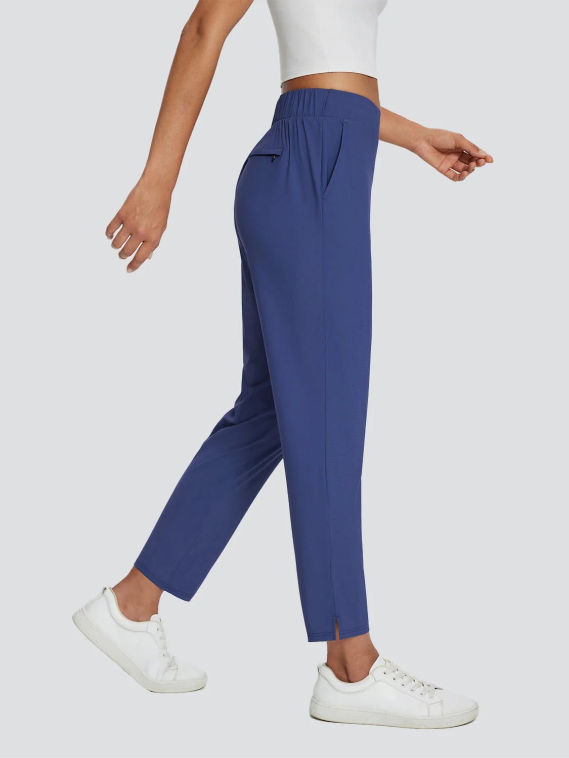 Lina – Pantaloni Slim Fit Comodi con Vita Elasticizzata