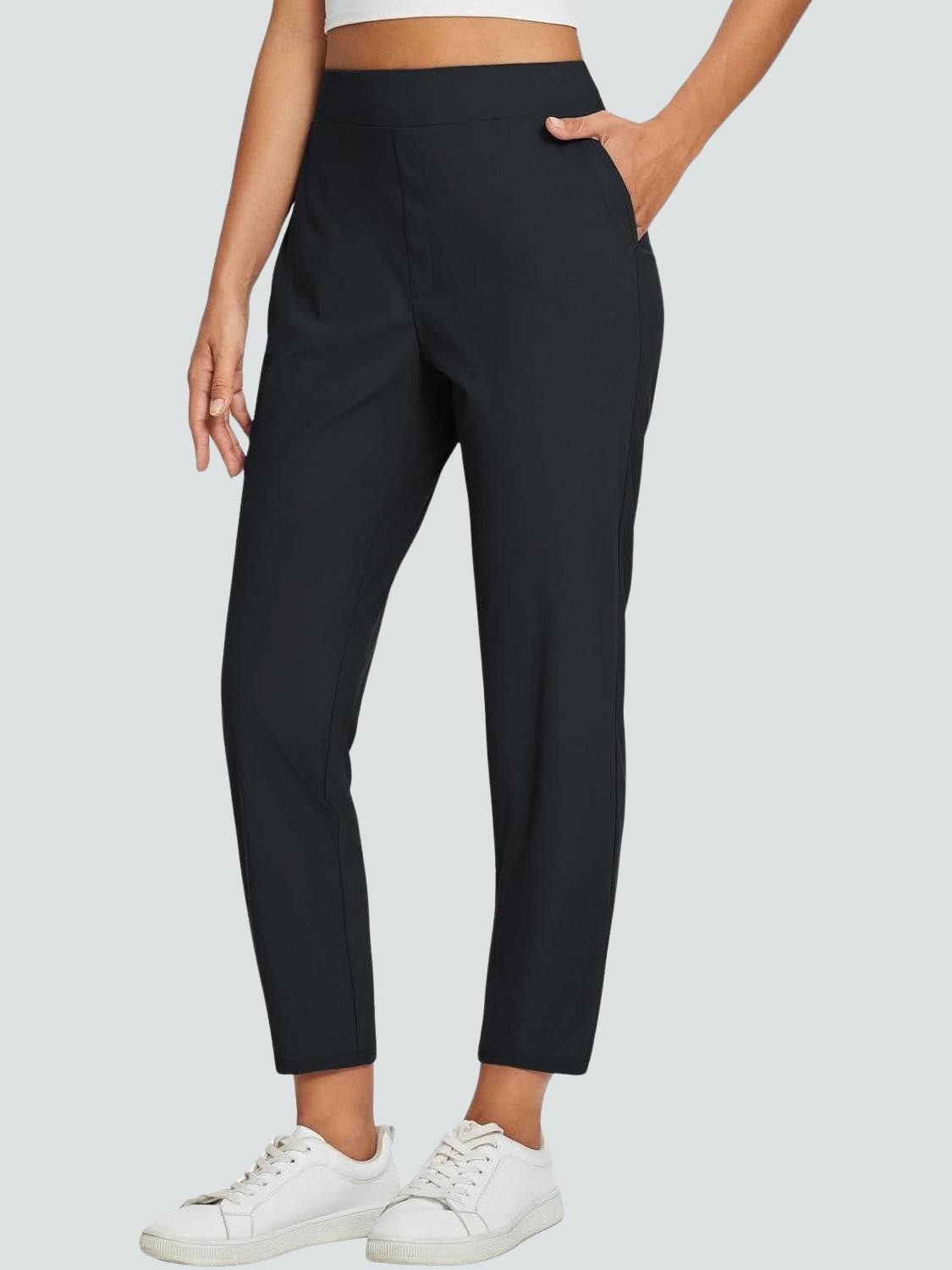 Lina – Pantaloni Slim Fit Comodi con Vita Elasticizzata