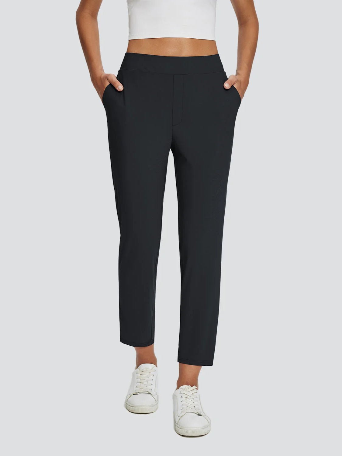 Lina – Pantaloni Slim Fit Comodi con Vita Elasticizzata