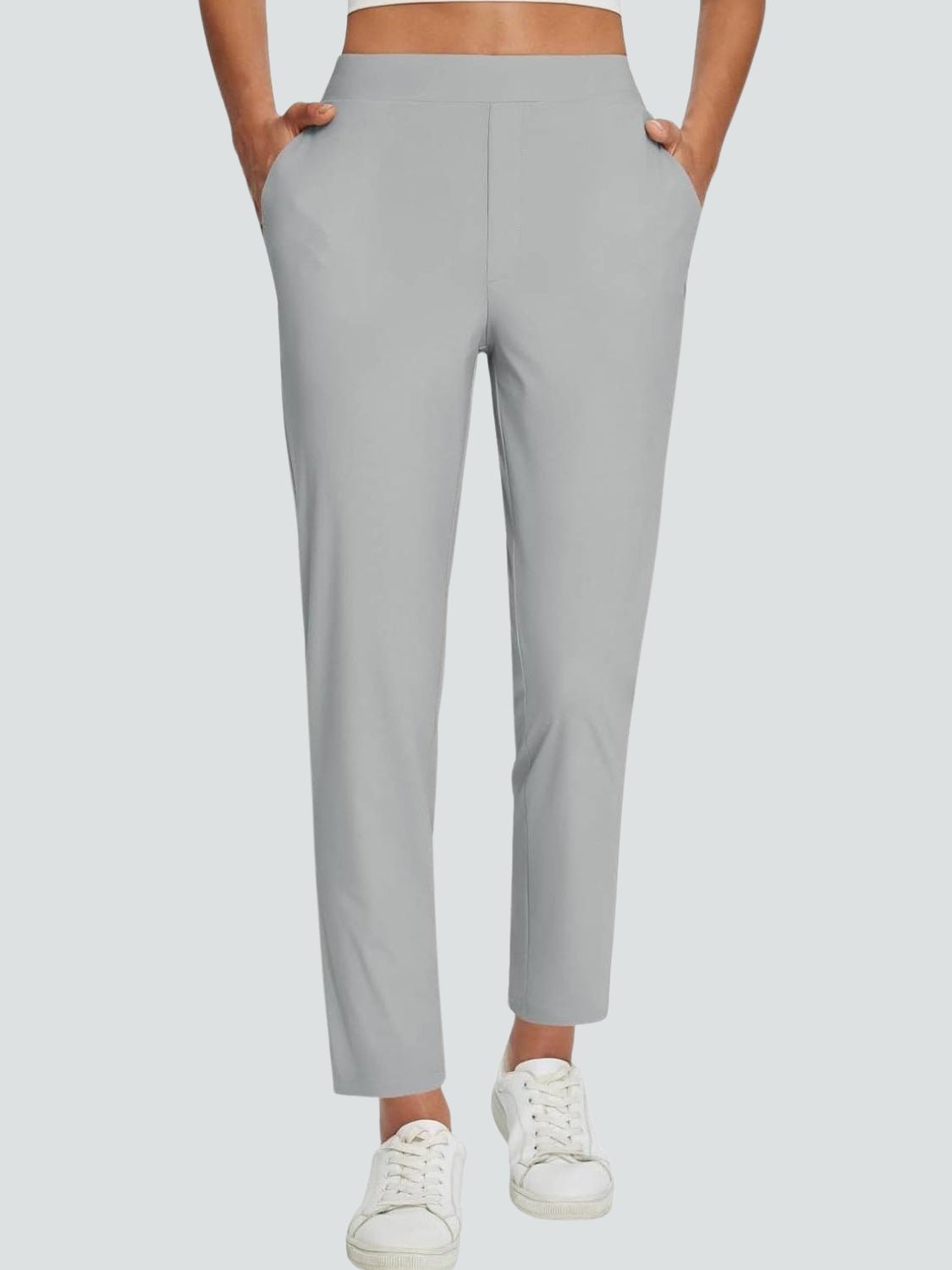Lina – Pantaloni Slim Fit Comodi con Vita Elasticizzata
