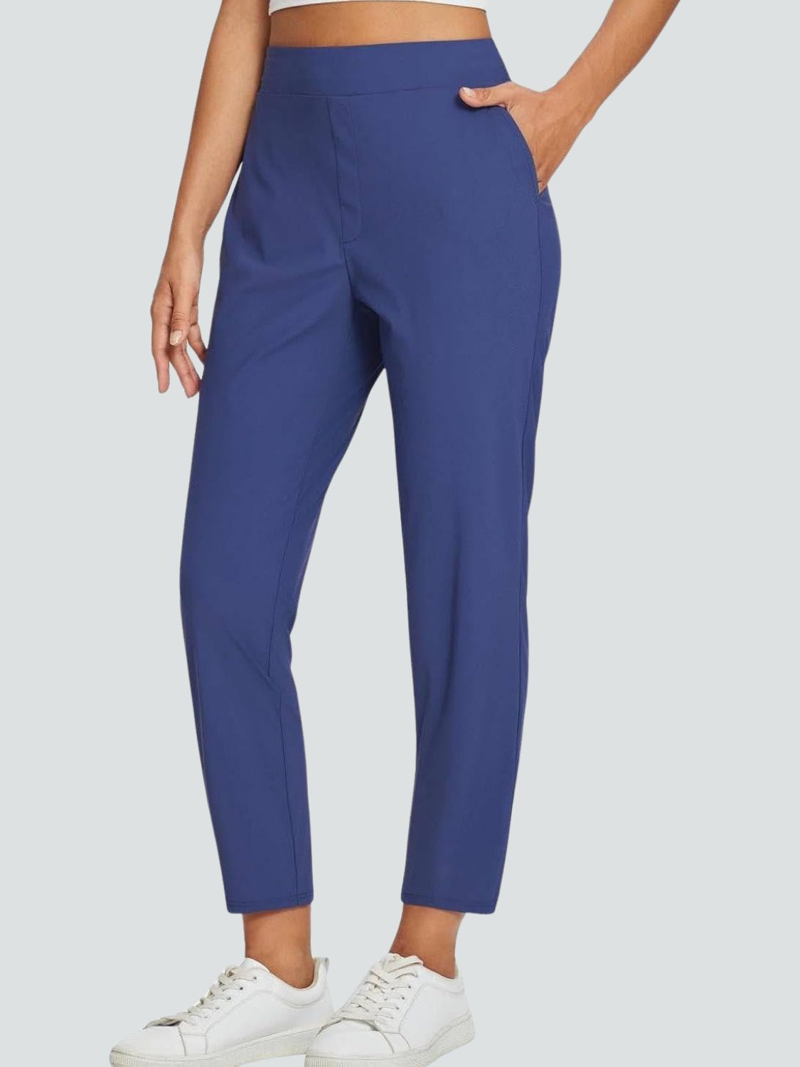 Lina – Pantaloni Slim Fit Comodi con Vita Elasticizzata