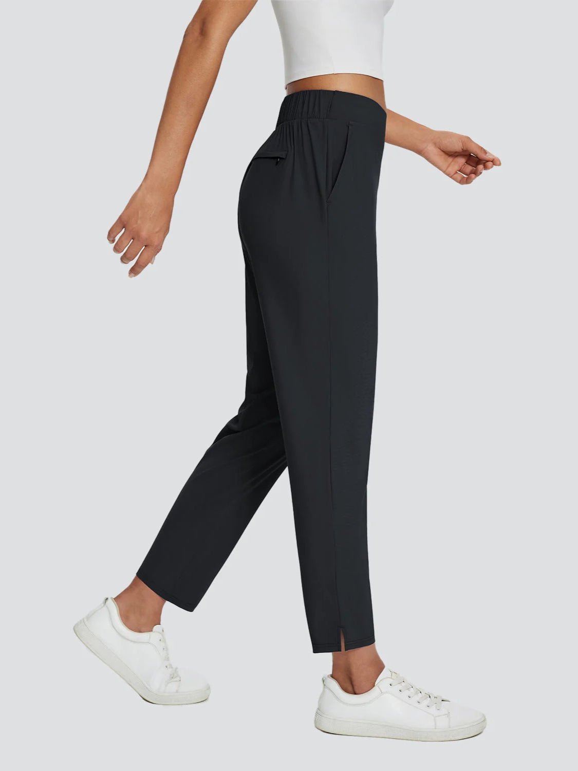 Lina – Pantaloni Slim Fit Comodi con Vita Elasticizzata